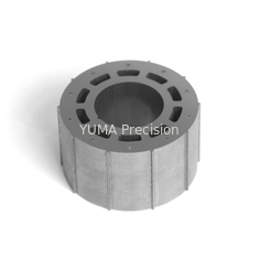 Servo sem escova 80mm da C.A. do ferro do material do núcleo do rotor do motor do diâmetro 122mm internos