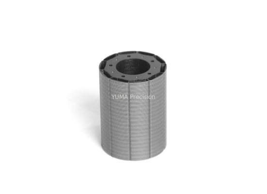 Estator de servo motor de alta velocidade OD77.1mm 12 slots e núcleo do rotor