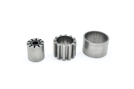 núcleos servo do estator e do rotor de 60 séries (estrutura da separação do garfo do dente) para o motor industrial do controle