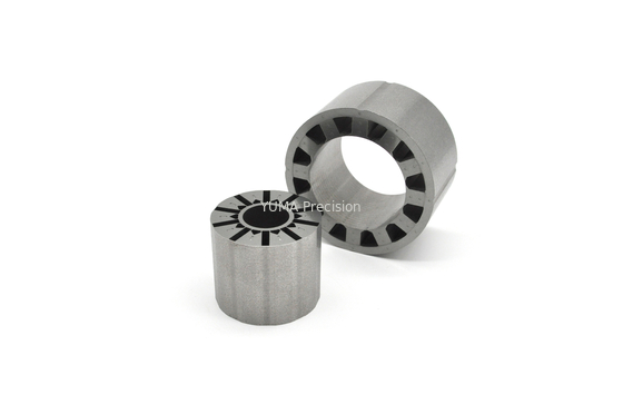 Núcleos do estator e do rotor de Yoke Separation Structure Laminated do dente para o motor industrial do controle