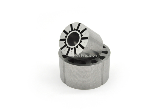 Núcleos do estator e do rotor de Yoke Separation Structure Laminated do dente para o motor industrial do controle