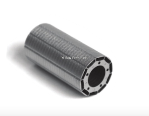 O laser cortou laminações do estator do motor e carimbo do rotor servo do estator do robô