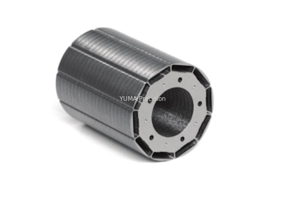 Pilha do estator e do rotor do servo motor do robô do núcleo da laminação do aço do silicone