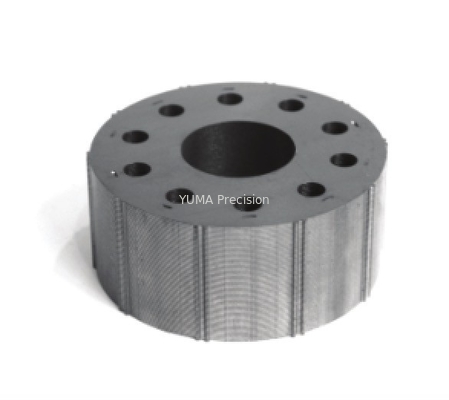 Rotor e estator do motor de pequena inércia OD122mm Personalizado Vários modelos núcleo do motor Rotor e estato de aço silício de alta qualidade
