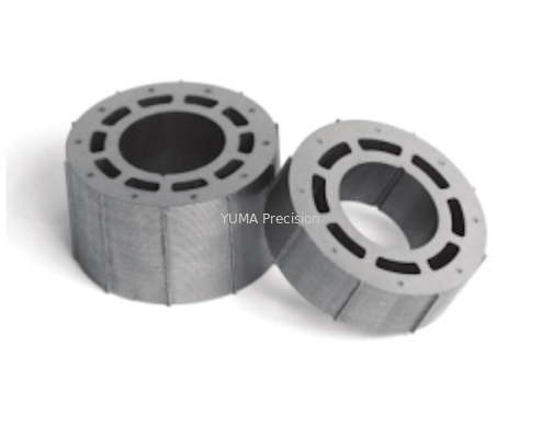 Núcleo do rotor do motor elétrico para o rotor da máquina-instrumento e o conjunto de estator servo