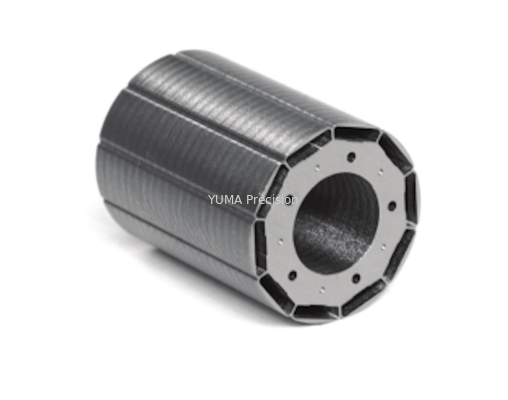 Estator de servo motor de alta velocidade OD77.1mm 12 slots e núcleo do rotor