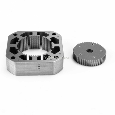 Pilha da laminação do estator do motor que fabrica a identificação 25.85mm do NEMA 17 42mm