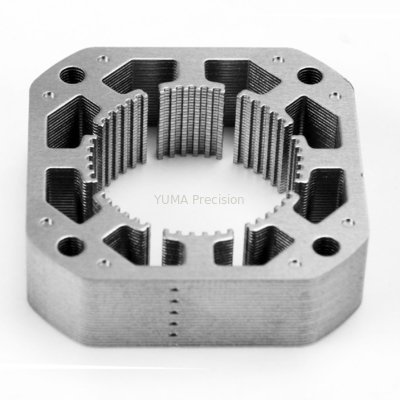 Motor deslizante NEMA17 42mm do estator da laminação do núcleo do rotor que perfuram