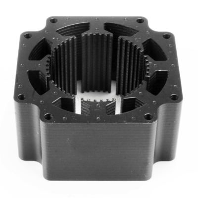 Núcleo dobro do motor da fileira que carimba o rotor híbrido de aço do motor NEMA34 deslizante do silicone 86mm
