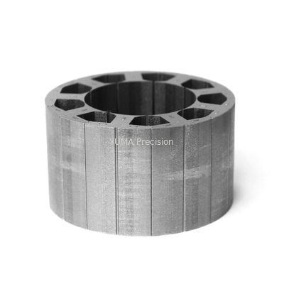 9 entalhes viajam de automóvel o servo 7.2mm sem escova elétrico da C.A. do estator 8mm do rotor