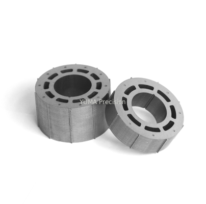 Rotor e estator do motor de pequena inércia OD122mm Personalizado vários modelos núcleo do motor Rotor e status de aço silício de alta qualidade