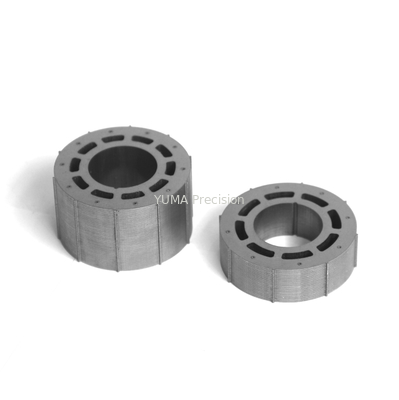 Rotor e estator do motor de inércia média OD122mm Personalizado vários modelos núcleo do motor Rotor e status de aço silício de alta qualidade