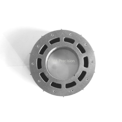 12 material servo sem escova da C.A. do comprimento 122mm da pilha do estator do motor do entalhe B50A470