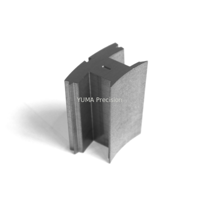O núcleo laminado do motor de indução passa o servo sem escova da C.A. do rotor do estator do motor de E